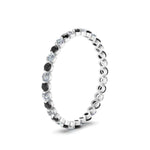 Load image into Gallery viewer, 0.50 ct Round Cut Common Prong Eternity Band