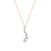 Load image into Gallery viewer, 1/2-carat-diamond-journey-pendant-necklace-in-FDPD1704RO-0.50CT-NL-RG