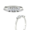 Load image into Gallery viewer, half-carat-diamond-teardrop-5-stone-wedding-band-in-white-gold-fdwb8008peangle3-0.50ct-nl-wg.jpg