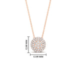 Load image into Gallery viewer, half-carat-double-halo-diamond-cluster-pendant-in-FDPD11390ANGLE1-NL-RG