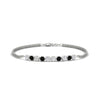 Load image into Gallery viewer, half-carat-gold-chain-bar-diamond-bracelet-with-black-diamond-in-white-gold-FDBRC10587ROGBLACKANGLE1-0.50CT-NL-WG.jpg?v=1774334805