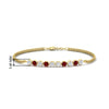 Load image into Gallery viewer, half-carat-gold-chain-bar-diamond-bracelet-with-ruby-in-yellow-gold-FDBRC10587ROGRUDRANGLE1-0.50CT-NL-YG-HW.jpg?v=1774334805