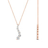 Load image into Gallery viewer, half-carat-graduated-diamond-journey-pendant-in-FDPD1704RO-0.50CT-NL-RG