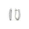 Load image into Gallery viewer, half-carat-graduated-huggies-hoop-earring-in-platinum-fdear11729angle1-nl-wg