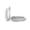 Load image into Gallery viewer, half-carat-graduated-huggies-hoop-earring-in-white-gold-fdear11729angle5-nl-wg