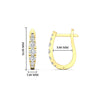 Load image into Gallery viewer, half-carat-graduated-huggies-hoop-earring-in-yellow-gold-fdear11729angle3-nl-yg-hw