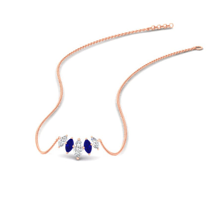 half-carat-graduating-marquise-diamond-necklace-in-rose-gold-FD-NK11130-0.50CT-NL-RG