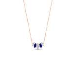 Load image into Gallery viewer, half-carat-graduating-marquise-diamond-necklace-with-sapphire-in-FD-NK11130GSABL-0.50CT-NL-RG
