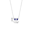 Load image into Gallery viewer, half-carat-graduating-marquise-diamond-necklace-with-sapphire-in-white-gold-FD-NK11130GSABLANGLE1-0.50CT-NL-WG-HW