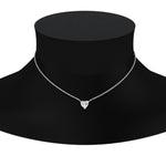 Load image into Gallery viewer, Classic Heart Solitaire Pendant