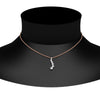 Load image into Gallery viewer, 1/2-carat-diamond-journey-necklace-for-women-in-FDPD1704RO-0.50CT-NL-RG