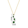 Load image into Gallery viewer, half-carat-journey-diamond-pendant-with-emerald-in-FDPD1704ROGEMGR-0.50CT-NL-YG