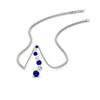 Load image into Gallery viewer, half-carat-journey-diamond-pendant-with-sapphire-in-FDPD1704ROGSABL-0.50CT-NL-WG
