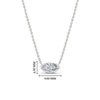 Load image into Gallery viewer, half-carat-marquise-bezel-set-pendant-neckalce-in-white-gold-fdpd11698angle1-0.50ct-nlwg-hw.jpg?v=1775033879