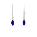 Load image into Gallery viewer, half-carat-marquise-lever-back-sapphire-earrings-in-white-gold-FDEAR11236MQGSABL-0.50CT-NL-WG.jpg