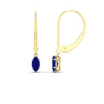 Load image into Gallery viewer, half-carat-marquise-lever-back-sapphire-earrings-in-yellow-gold-FDEAR11236MQGSABL-0.50CT-NL-YG.jpg