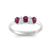 Load image into Gallery viewer, half-carat-pink-sapphire-teardrop-5-stone-wedding-band-in-white-gold-fdwb8008pegsadrpiangle5-0.50ct-nl-wg.jpg