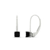 Load image into Gallery viewer, half-carat-princess-cut-black-diamond-lever-back-earrings-in-white-gold-FDEAR9225PRGBLACK-0.50CT-NL-WG
