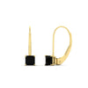 Load image into Gallery viewer, half-carat-princess-cut-black-diamond-lever-back-earrings-in-yellow-gold-FDEAR9225PRGBLACK-0.50CT-NL-YG