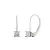 Load image into Gallery viewer, half-carat-princess-cut-diamond-lever-back-earrings-in-white-gold-FDEAR9225PR-0.50CT-NL-WG