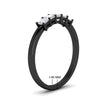 Load image into Gallery viewer, half-carat-princess-diamond-anniversary-band-in-black-gold-fdwb8008prangle2-0.50ct-nl-bg-hw
