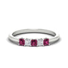 Load image into Gallery viewer, half-carat-princess-pink-sapphire-anniversary-band-in-white-gold-fdwb8008prgsadrpisleep-0.50ct-nl-wg