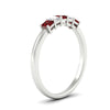 Load image into Gallery viewer, half-carat-princess-ruby-anniversary-band-in-white-gold-fdwb8008prgrudrangle2-0.50ct-nl-wg