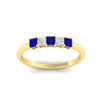 Load image into Gallery viewer, half-carat-princess-sapphire-anniversary-band-in-yellow-gold-fdwb8008prgsablangle5-0.50ct-nl-yg