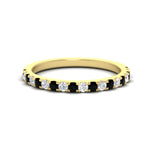 Load image into Gallery viewer, half-carat-round-black-diamond-delicate-band-in-yellow-gold-FD8370GBLACK-0.50CT-NL-YG.jpg