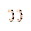 Load image into Gallery viewer, half-carat-round-cut-black-diamond-hoops-earrings-in-rose-gold-fdear40640gblackangle4-nl-rg