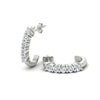 Load image into Gallery viewer, half-carat-round-cut-diamod-hoops-earrings-in-white-gold-fdear40640angle5-nl-wg