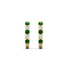 Load image into Gallery viewer, half-carat-round-cut-emerald-hoops-earrings-in-yellow-gold-fdear40640gemgrangle2-nl-yg