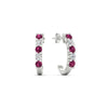 Load image into Gallery viewer, Half Huggie Hoop Earring