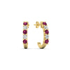 Load image into Gallery viewer, half-carat-round-cut-pink-sapphire-hoops-earrings-in-yellow-gold-fdear40640gsadrpiangle1-nl-yg