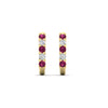 Load image into Gallery viewer, half-carat-round-cut-pink-sapphire-hoops-earrings-in-yellow-gold-fdear40640gsadrpiangle2-nl-yg