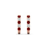 Load image into Gallery viewer, half-carat-round-cut-ruby-hoops-earrings-in-rose-gold-fdear40640grudrangle2-nl-rg