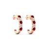 Load image into Gallery viewer, half-carat-round-cut-ruby-hoops-earrings-in-rose-gold-fdear40640grudrangle4-nl-rg