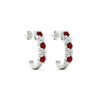 Load image into Gallery viewer, half-carat-round-cut-ruby-hoops-earrings-in-white-gold-fdear40640grudrangle4-nl-wg
