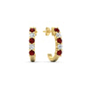 Load image into Gallery viewer, Half Huggie Hoop Earring