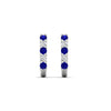 Load image into Gallery viewer, half-carat-round-cut-sapphire-hoops-earrings-in-white-gold-fdear40640gsablangle2-nl-wg