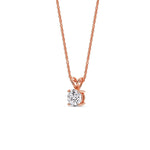 Load image into Gallery viewer, half-carat-round-diamond-solitaire-pendant-in-rose-gold-FDPD8469ANGLE2-RO-0.50-RG
