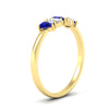 Load image into Gallery viewer, half-carat-sapphire-teardrop-5-stone-wedding-band-in-yellow-gold-fdwb8008pegsablangle2-0.50ct-nl-yg.jpg