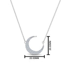 Load image into Gallery viewer, half-moon-necklace-diamond-pendant-in-platinum-FDPD9197ANGLE1-NL-WG