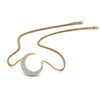Load image into Gallery viewer, half-moon-necklace-diamond-pendant-in-FDPD9197ANGLE1-NL-YG