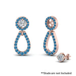 Load image into Gallery viewer, halo-and-pave-blue-topaz-chandelier-earring-jackets-in-rose-gold-FDEAR85763GICBLTOANGLE2-NL-RG-GS.jpg