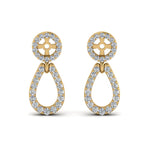 Load image into Gallery viewer, halo-and-pave-diamond-chandelier-earring-jackets-in-yellow-gold-FDEAR85763ANGLE2-NL-YG-GS.jpg