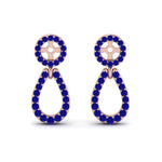 Load image into Gallery viewer, halo-and-pave-sapphire-chandelier-earring-jackets-in-rose-gold-FDEAR85763GSABLANGLE2-NL-RG-GS.jpg