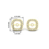 Load image into Gallery viewer, halo-cushion-frame-jacket-for-1-carat-diamond-stud-in-yellow-gold-fd-ear11504angle2-nl-yg-hw.jpg?v=1762769798