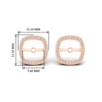 Load image into Gallery viewer, halo-cushion-frame-jacket-for-4-carat-diamond-stud-rose-gold-fdear11504angle2-4.00ct-nl-rg-hw.jpg?v=1762770278