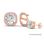 Load image into Gallery viewer, halo-cushion-frame-jacket-for-4-carat-diamond-stud-rose-gold-fdear11504angle3-4.00ct-nl-rg-lg1.jpg?v=1762770278